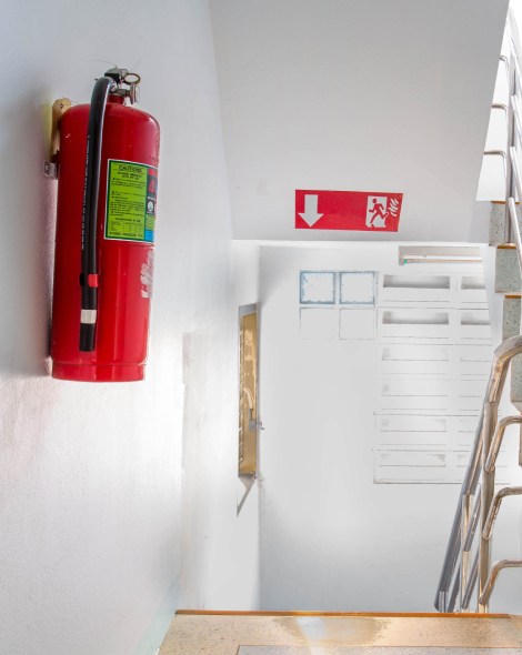 Tecnico VN Antincendio al lavoro